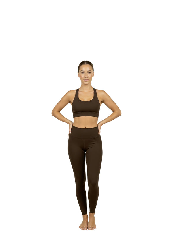 Crossed cropped top