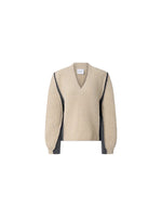 Maglia a V coste inglesi