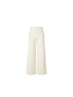 Pantalone a palazzo con bottoni