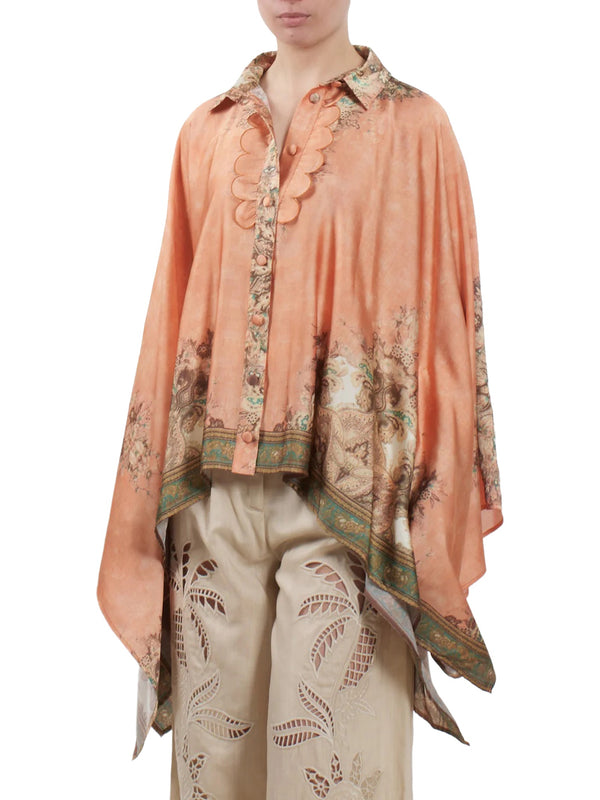 Blusa asimmetrica