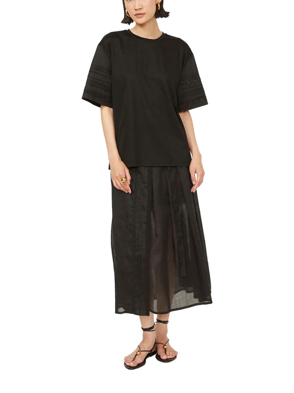 T-shirt inserti in pizzo