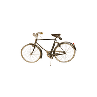 Vintage Ariete bicycle with rod brakes (1960s)