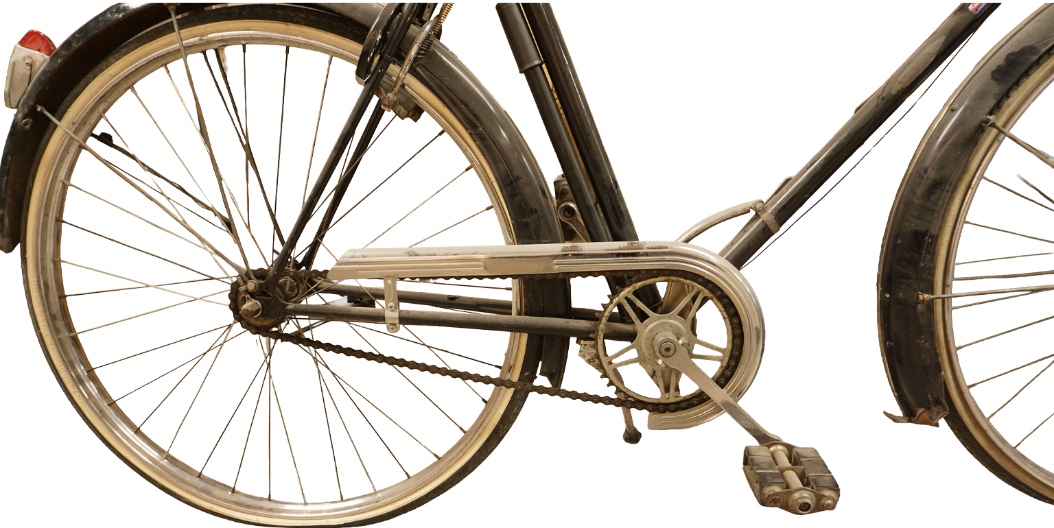 Bicicletta d’epoca Ariete con freni a bacchetta (anni ’60)