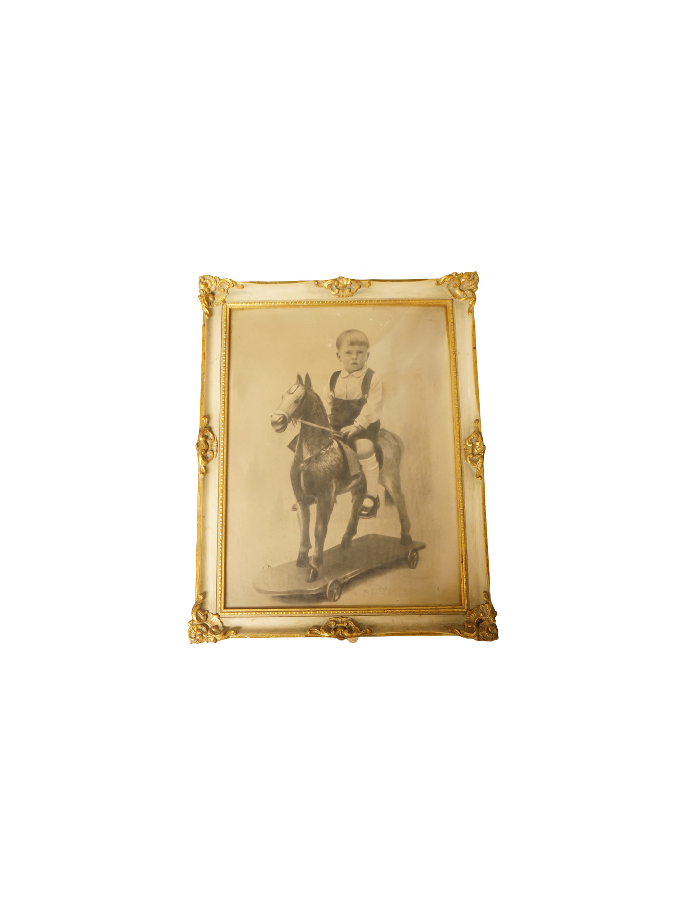 Coppia di Ritratti Fotografici d'Epoca